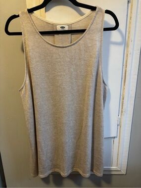 Old Navy Knit Tank Top - Beige
